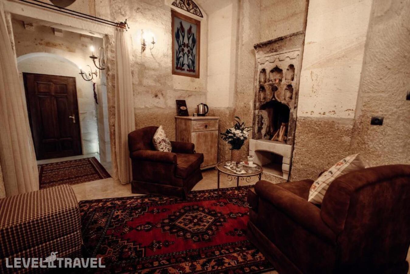 фотографии номера Люкс роскошный отеля Tafoni Houses Cave Hotel в Турция(Ортахисар) - фото №17