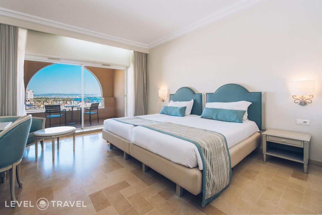 фотографии номера Стандартный с боковым видом на море отеля Iberostar Averroes в Тунис(Ясмин) - фото №1
