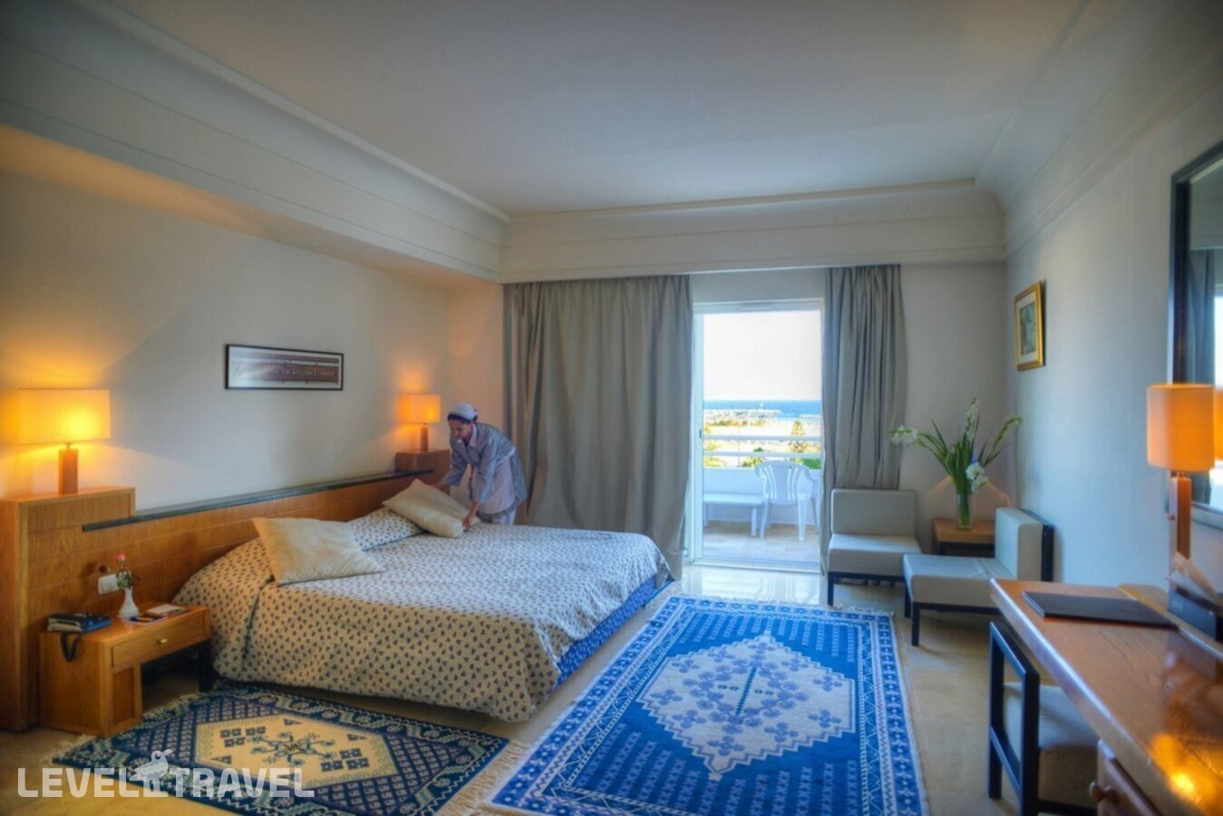 фотографии номера Стандартный номер отеля Blue Marine Hotel & Thalasso (Ex. Laico) в Тунис(Ясмин) - фото №1