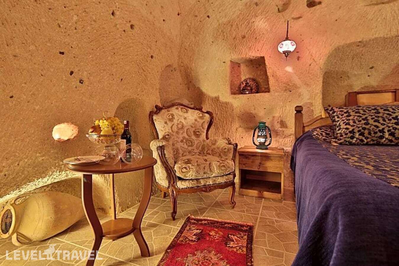 фотографии номера Трехместный улучшенный отеля Turkish Cave House в Турция(Ортахисар) - фото №14