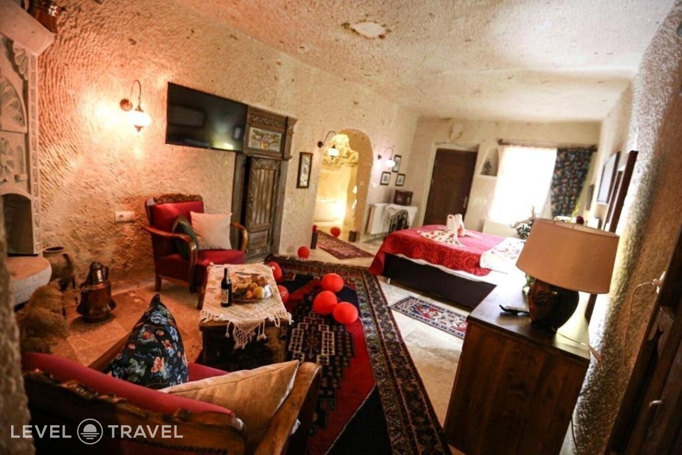 фотографии номера Представительский люкс отеля Turkish Cave House в Турция(Ортахисар) - фото №8
