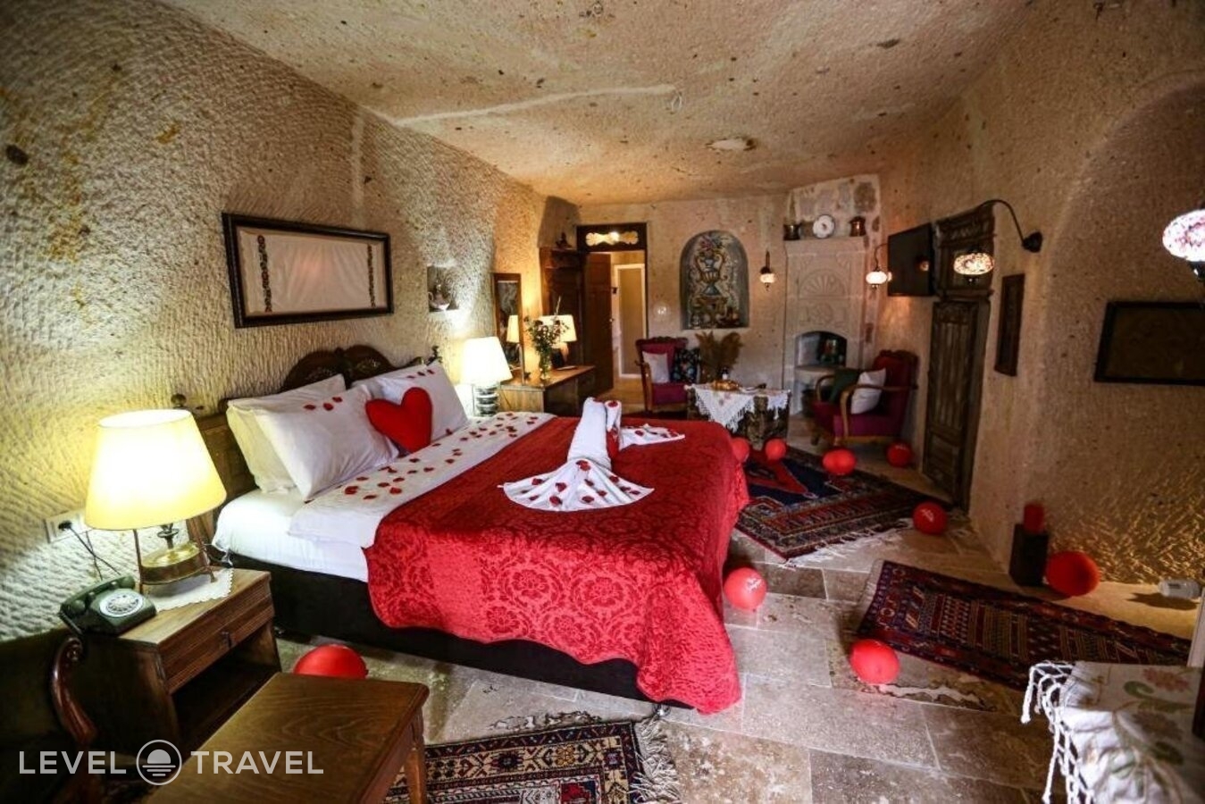 фотографии номера Представительский люкс отеля Turkish Cave House в Турция(Ортахисар) - фото №10