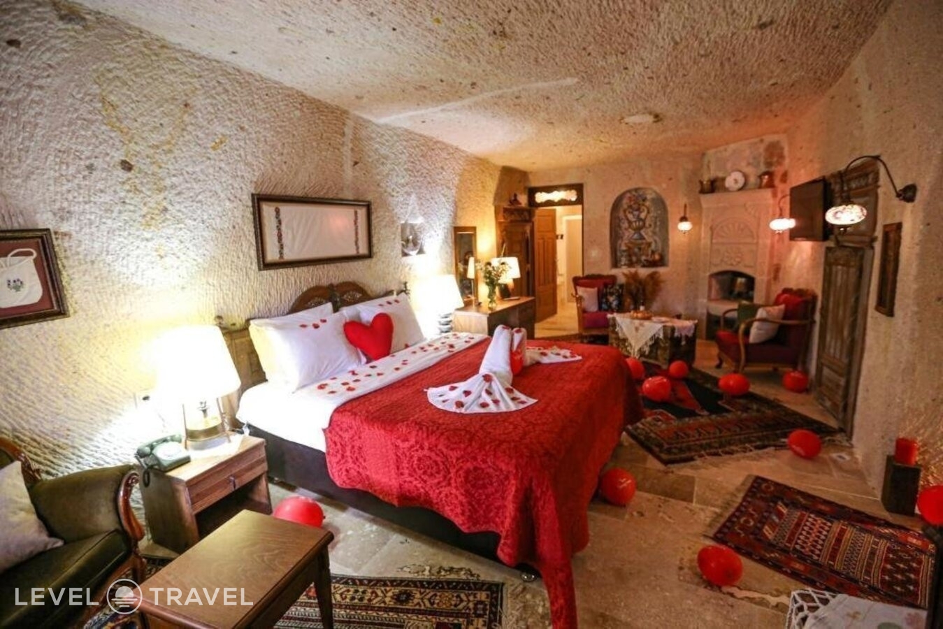 фотографии номера Представительский люкс отеля Turkish Cave House в Турция(Ортахисар) - фото №4