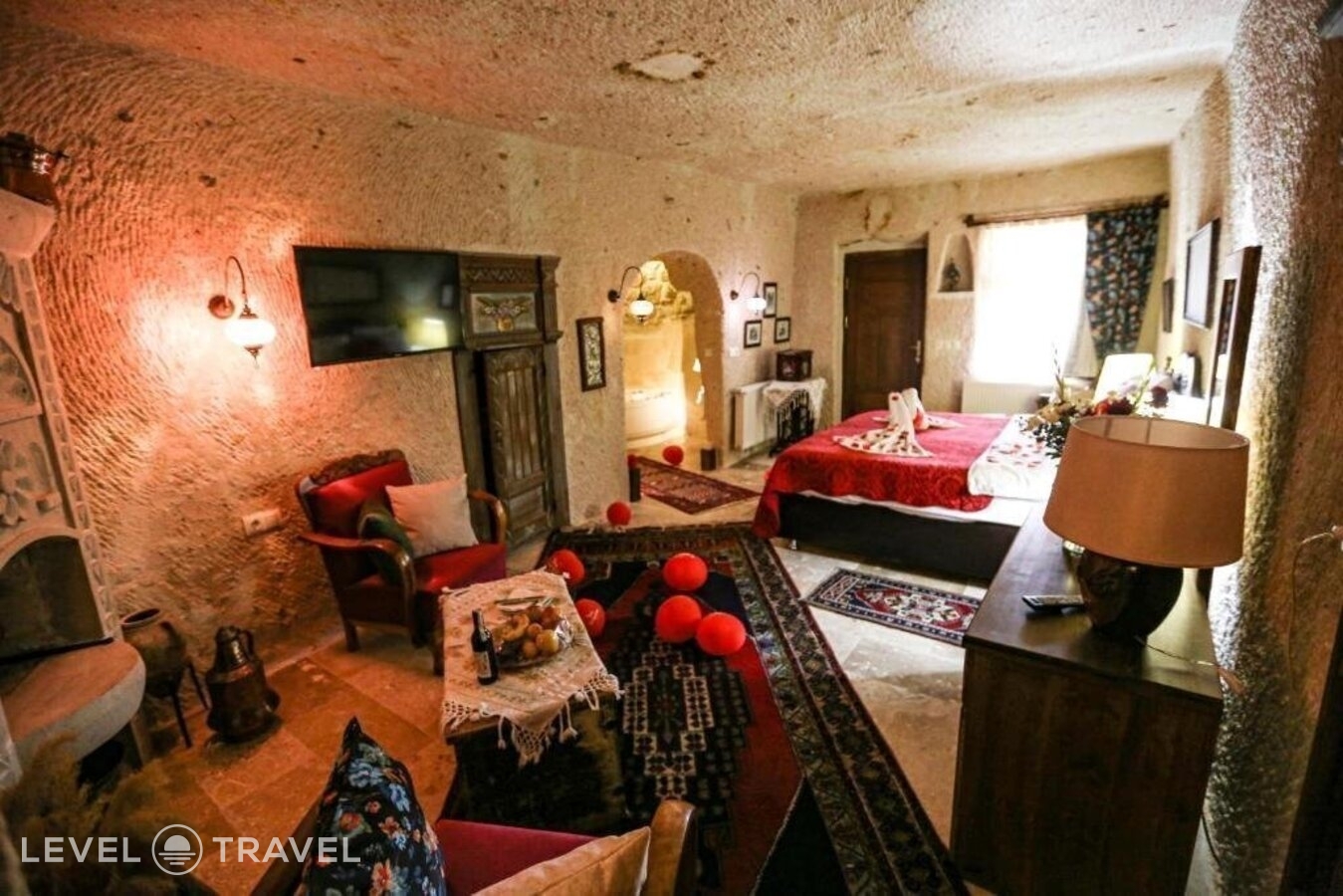 фотографии номера Представительский люкс отеля Turkish Cave House в Турция(Ортахисар) - фото №7