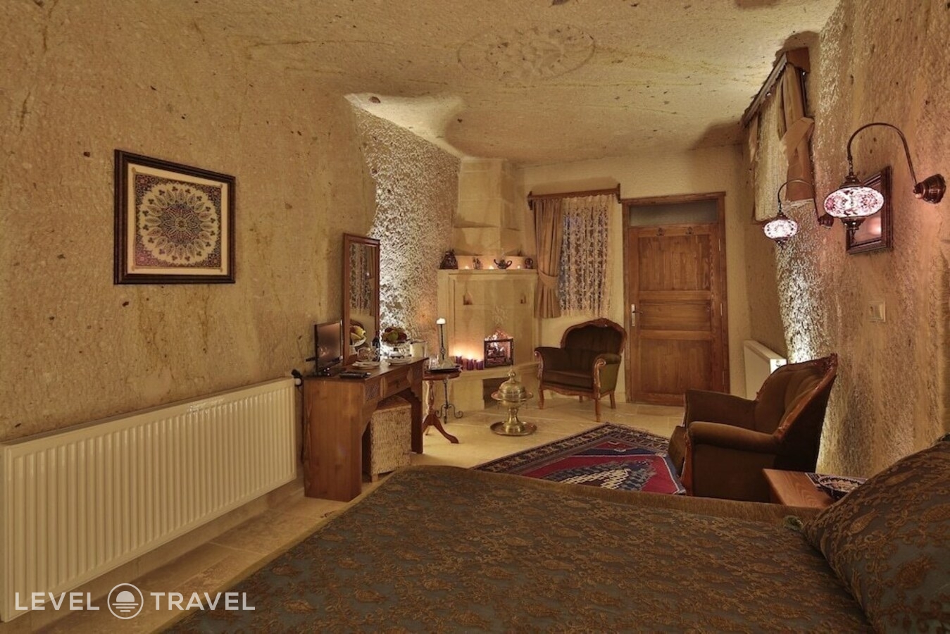 фотографии номера Представительский номер отеля Turkish Cave House в Турция(Ортахисар) - фото №2