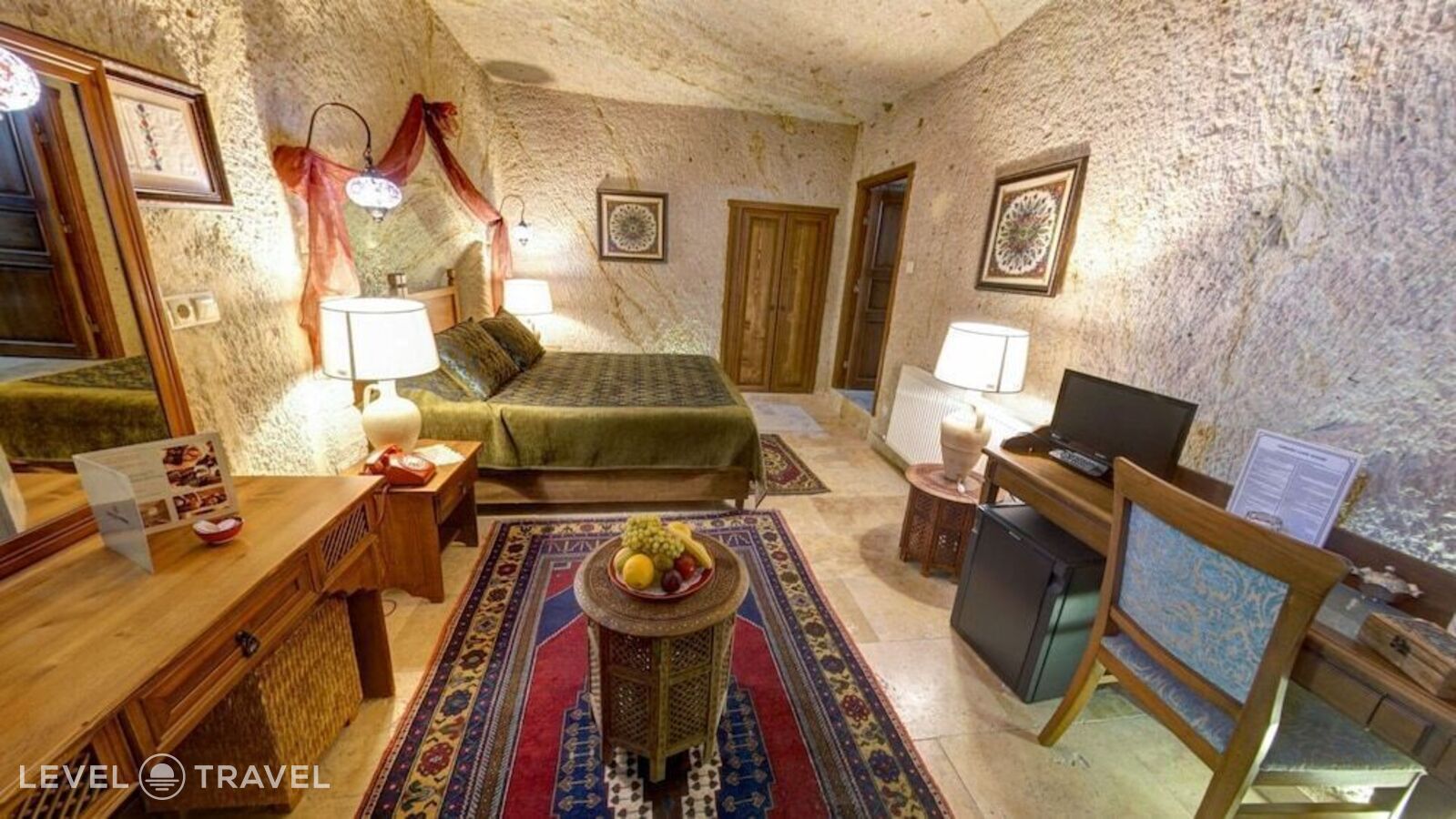 фотографии номера Представительский номер отеля Turkish Cave House в Турция(Ортахисар) - фото №9