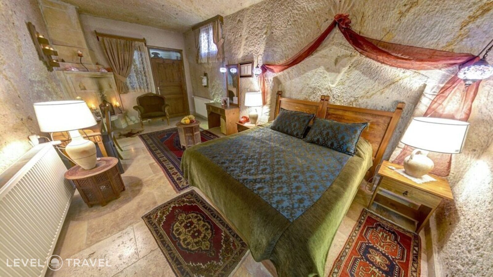 фотографии номера Представительский номер отеля Turkish Cave House в Турция(Ортахисар) - фото №11