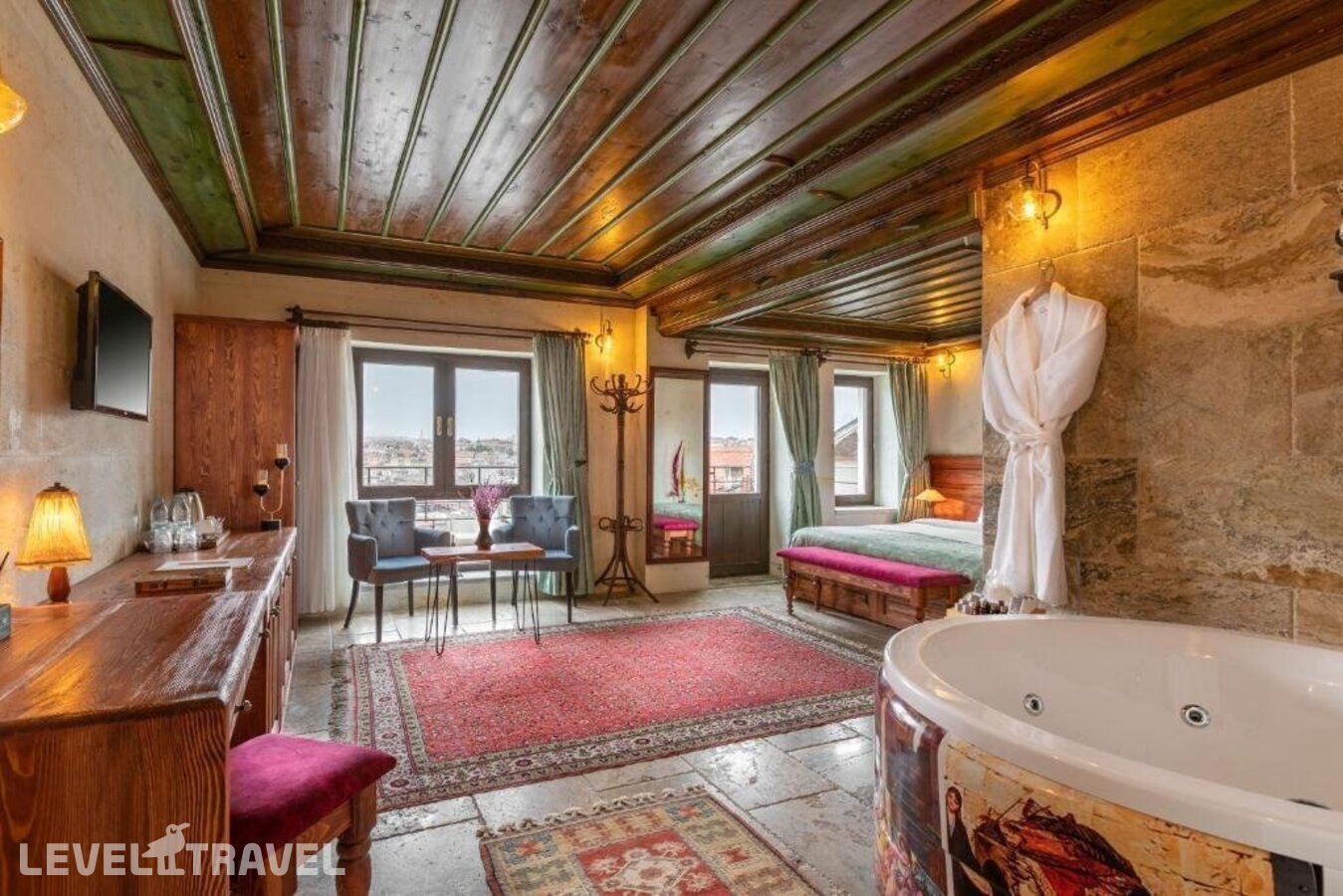 фотографии номера Люкс роскошный отеля Acer Cave Hotel в Турция(Ортахисар) - фото №18