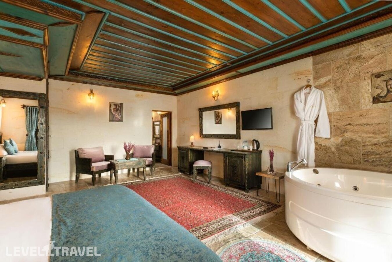 фотографии номера Люкс роскошный отеля Acer Cave Hotel в Турция(Ортахисар) - фото №5