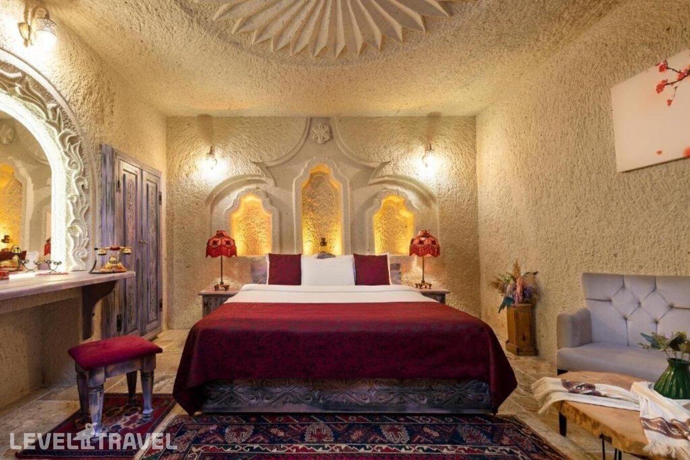 фотографии номера Люкс роскошный отеля Acer Cave Hotel в Турция(Ортахисар) - фото №20