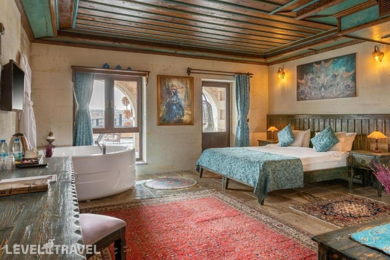 фотографии номера Люкс роскошный отеля Acer Cave Hotel в Турция(Ортахисар) - фото №9