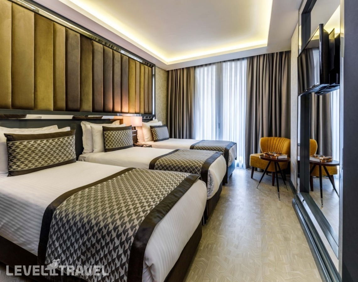 фотографии номера Трехместный улучшенный отеля Euro Design Hotel в Турция(Фатих) - фото №1