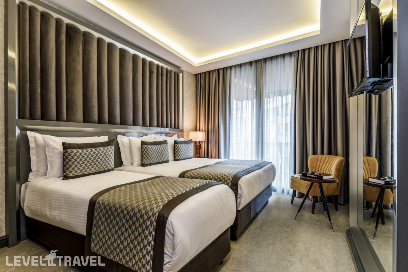 фотографии номера Трехместный улучшенный отеля Euro Design Hotel в Турция(Фатих) - фото №3