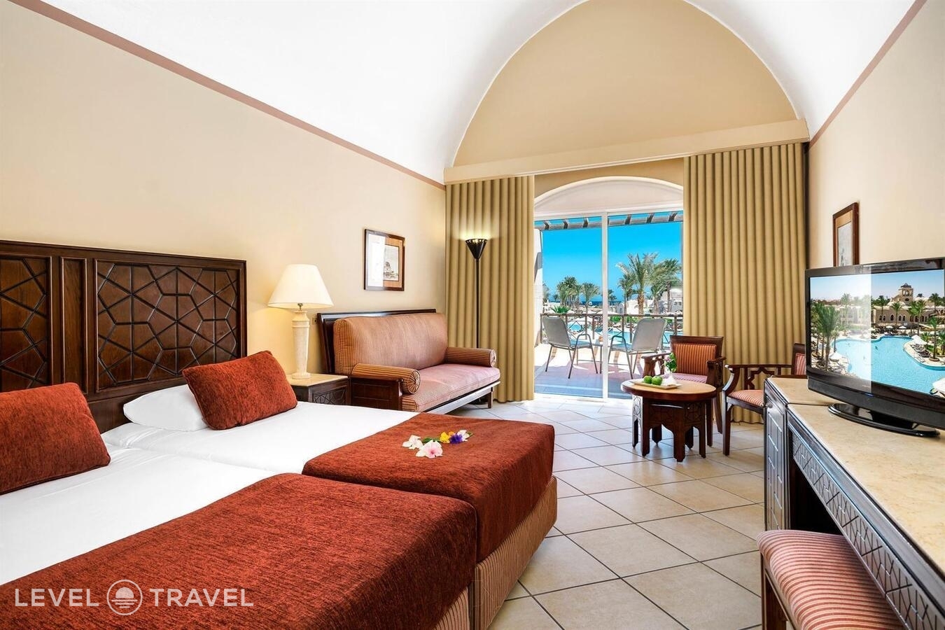 фотографии номера Улучшенный номер отеля Iberotel Makadi Beach By Jaz (Ex. Iberotel Makadi Beach) в Египет(Макади Бэй) - фото №1