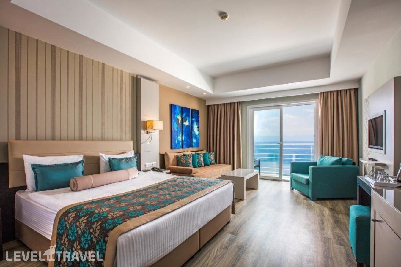 фотографии номера Делюкс с видом на море отеля Aria Claros Beach & Spa Resort в Турция(Оздере) - фото №21