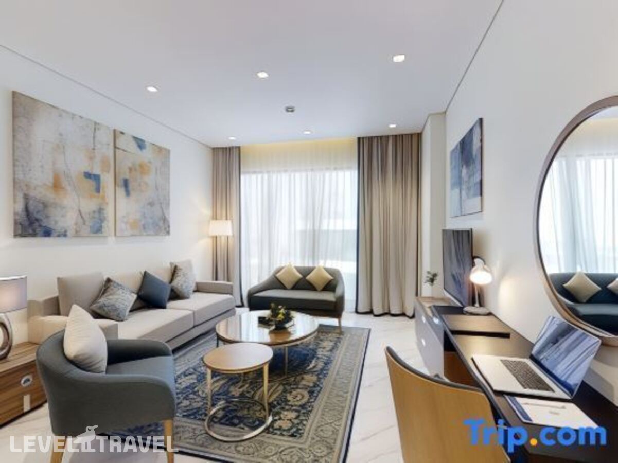 фотографии номера Апартаменты делюкс отеля Suha Mina Rashid Hotel Apartments в ОАЭ(Бар Дубай) - фото №11