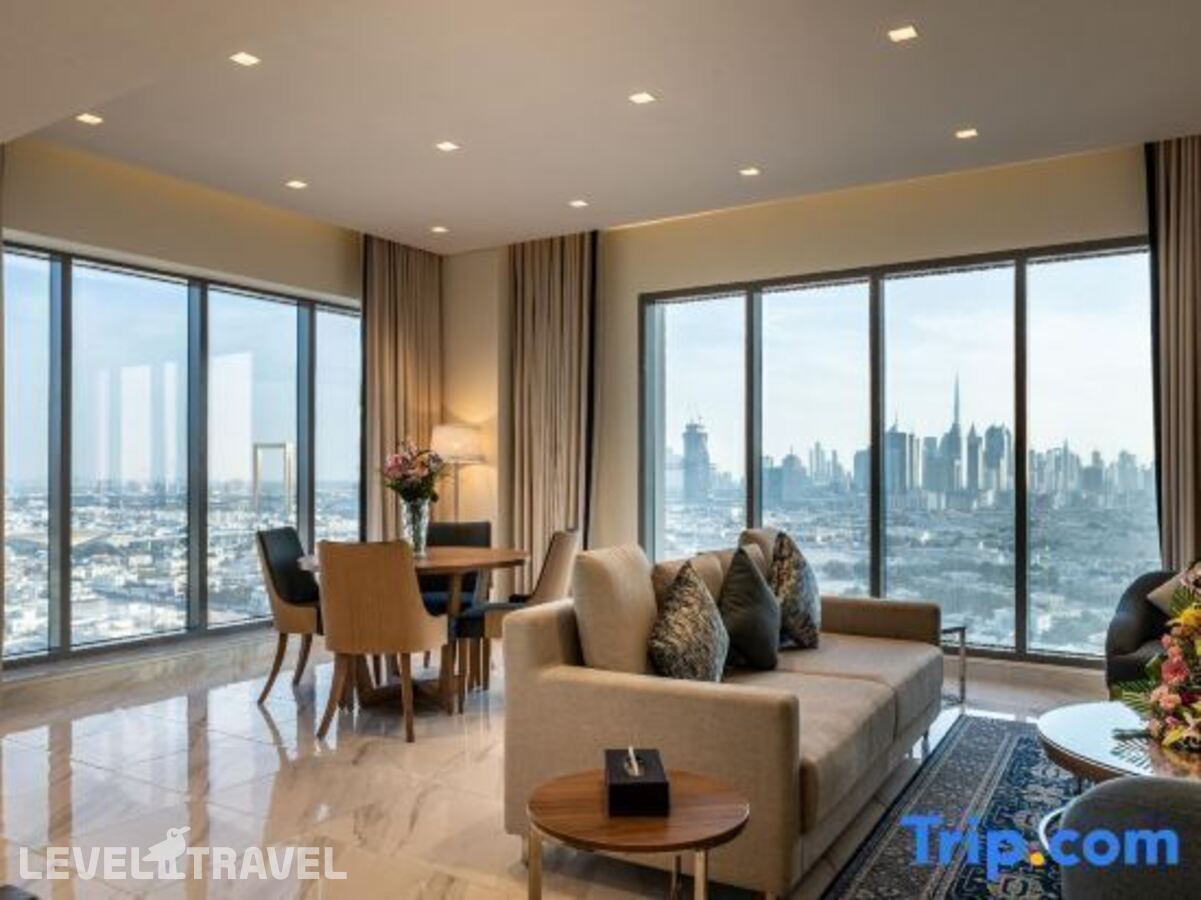 фотографии номера Апартаменты делюкс отеля Suha Mina Rashid Hotel Apartments в ОАЭ(Бар Дубай) - фото №5