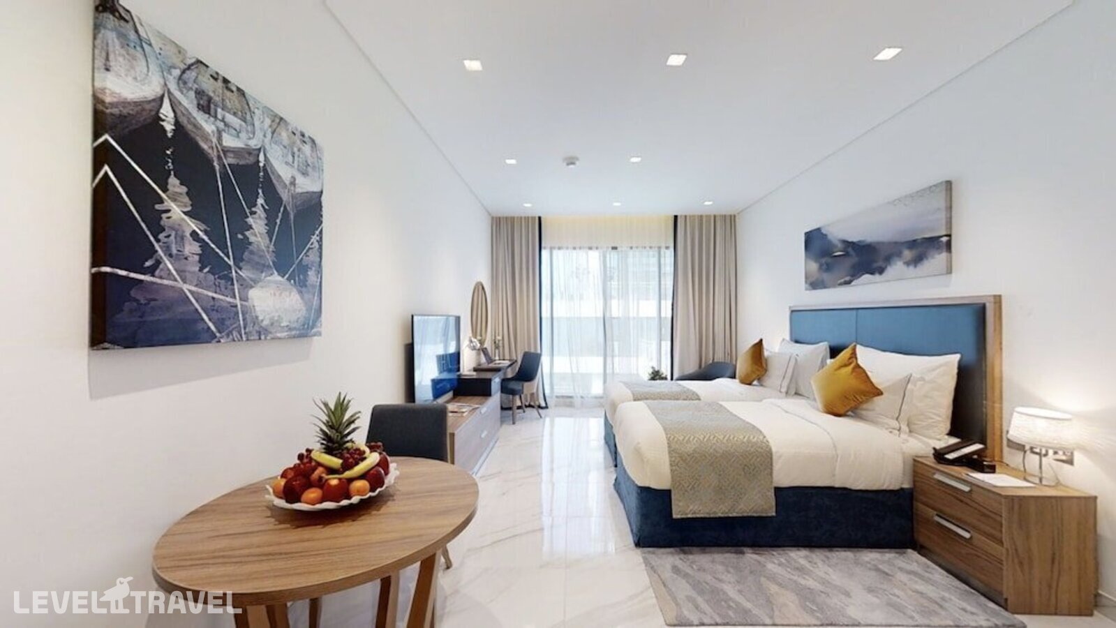 фотографии номера Студия делюкс отеля Suha Mina Rashid Hotel Apartments в ОАЭ(Бар Дубай) - фото №1