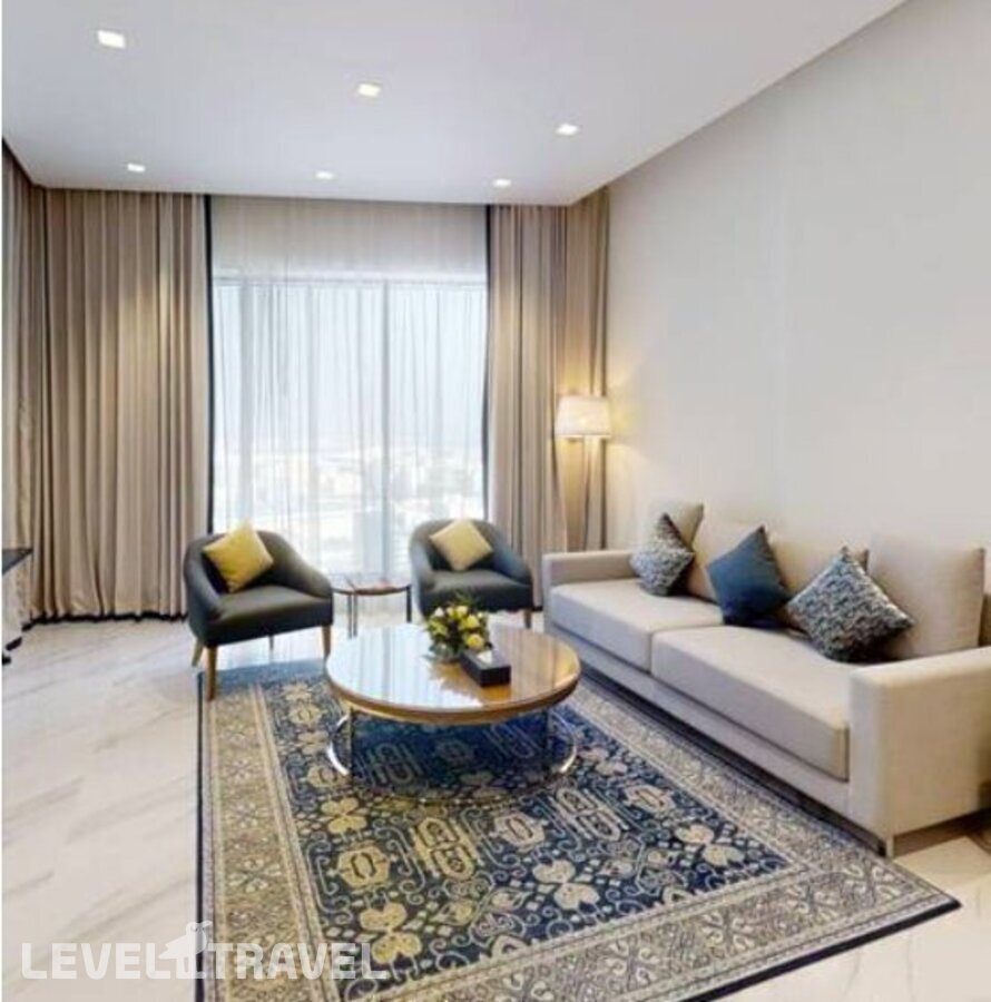 фотографии номера Апартаменты делюкс (2 спальни) отеля Suha Mina Rashid Hotel Apartments в ОАЭ(Бар Дубай) - фото №7