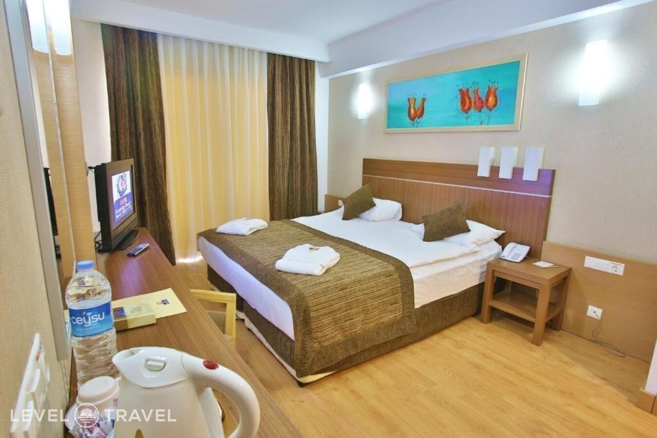 фотографии номера Стандартный с видом на море отеля Sunis Kumkoy Beach Resort Hotel & Spa в Турция(Кумкёй) - фото №6