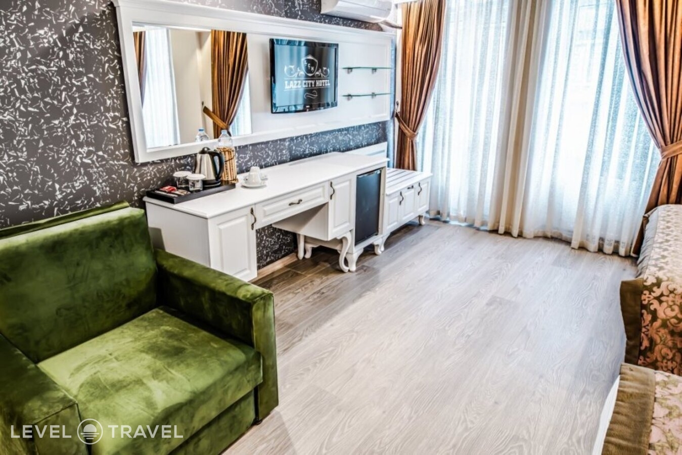 фотографии номера Четырехместный номер отеля Lazz City Hotel в Турция(Бейоглу) - фото №3