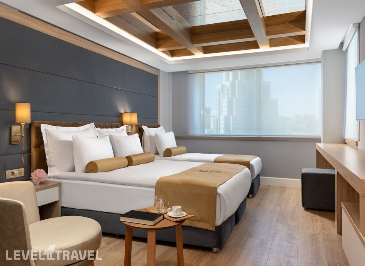 фотографии номера Делюкс отеля Febor İstanbul Bomonti Hotel & Spa в Турция(Бомонти) - фото №1