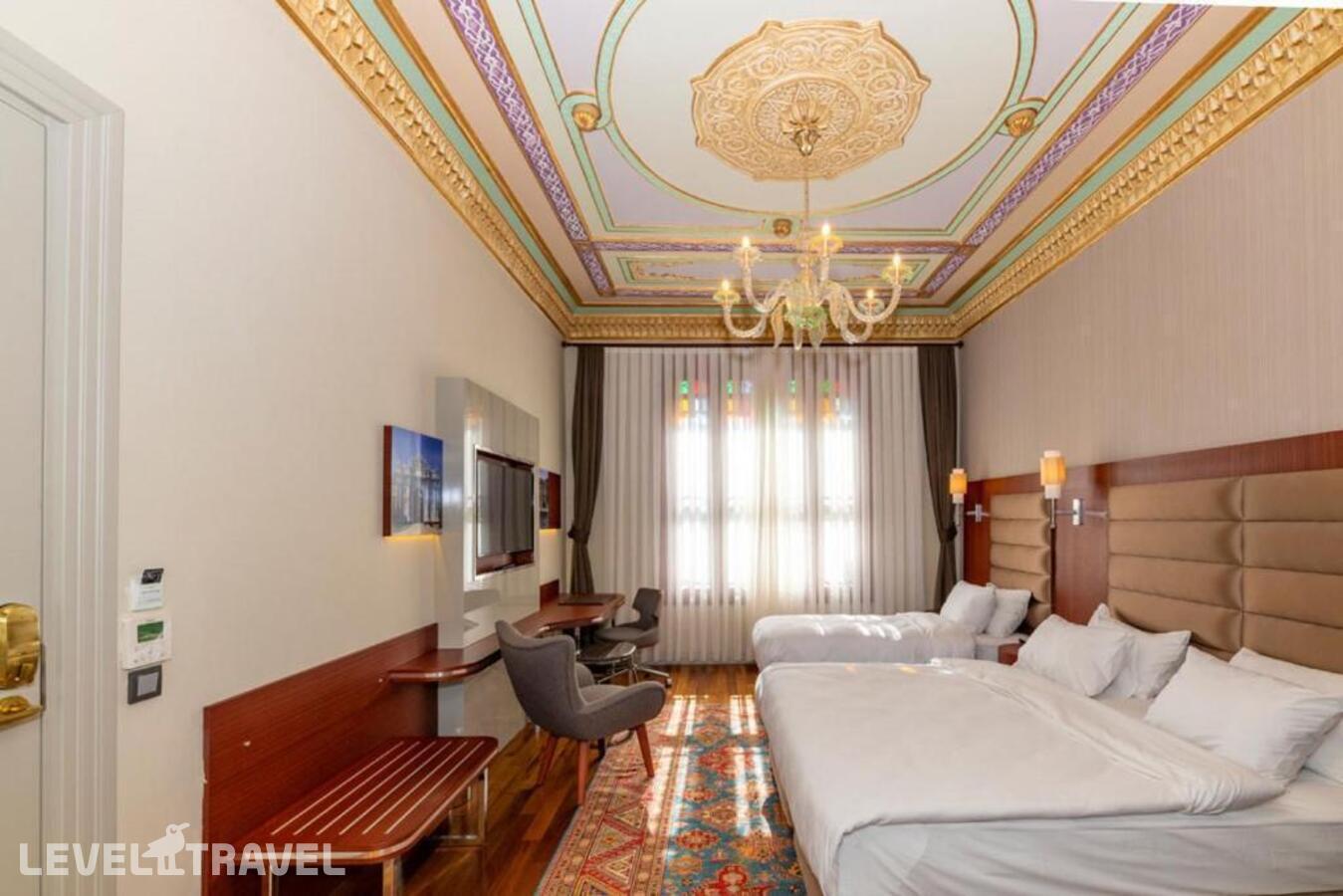 фотографии номера Трехместный делюкс отеля Blue Gilroy Hotel в Турция(Султанахмет) - фото №10