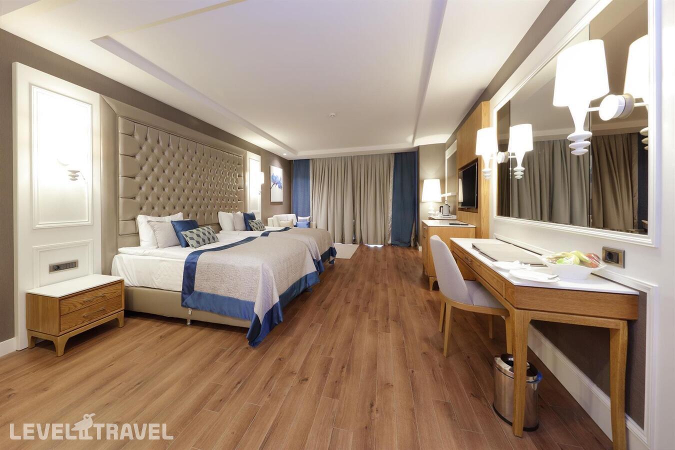 фотографии номера Делюкс с видом на окрестности отеля Sueno Hotels Deluxe Belek в Турция(Кадрие) - фото №2