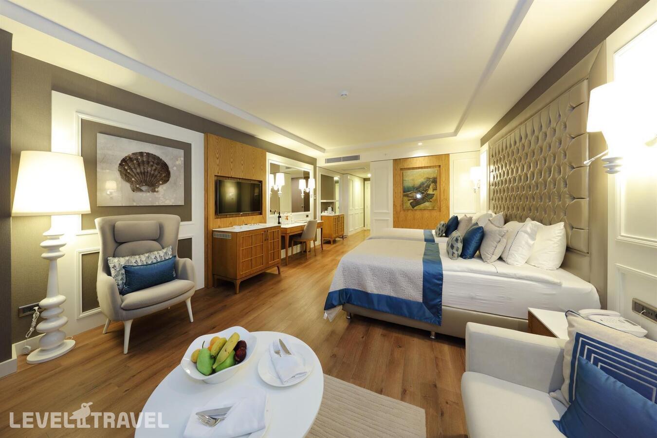 фотографии номера Делюкс с видом на окрестности отеля Sueno Hotels Deluxe Belek в Турция(Кадрие) - фото №1