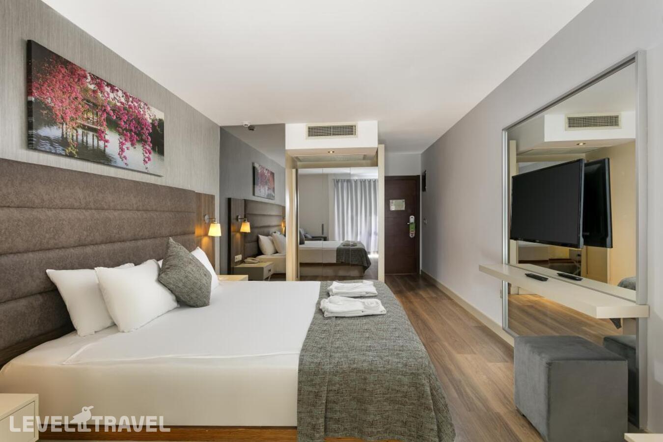фотографии номера Бунгало с видом на сад отеля Monachus Family Resort Sorgun (Ex. Seven Seas Hotel Blue) в Турция(Титреенгель) - фото №1