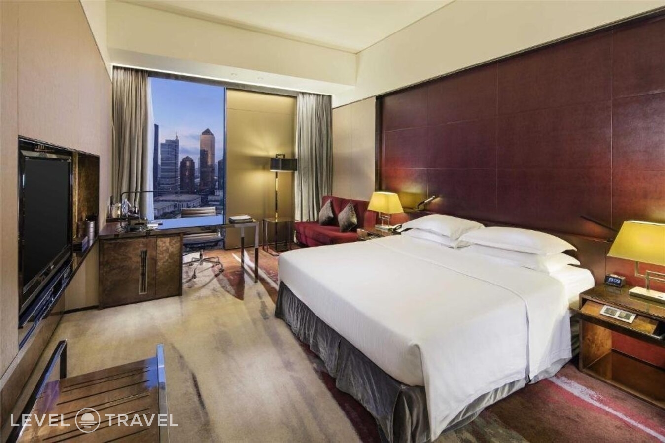 фотографии номера Семейный номер отеля Hilton Guangzhou Tianhe в Китай(Гуанчжоу) - фото №1