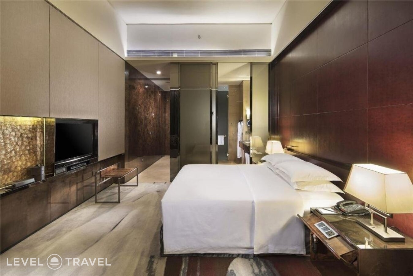 фотографии номера Семейный номер отеля Hilton Guangzhou Tianhe в Китай(Гуанчжоу) - фото №3