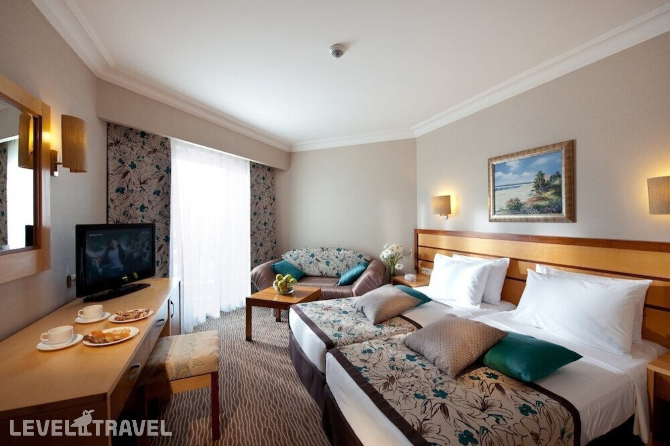 фотографии номера Семейный с балконом отеля Side Sun Hotel в Турция(Кумкёй) - фото №9