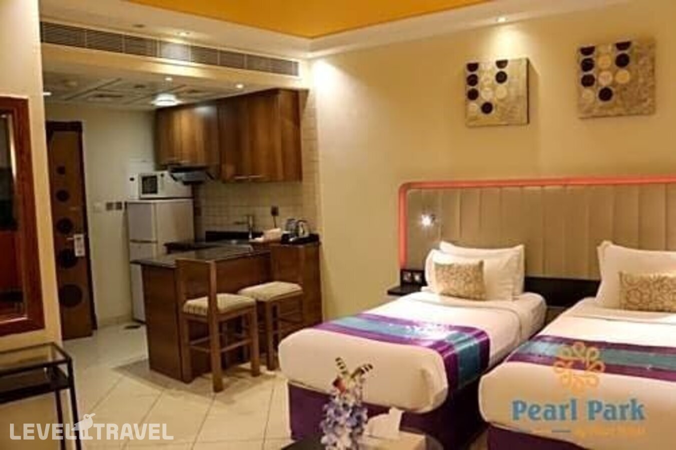 фотографии номера Делюкс отеля Pearl Park Deluxe Hotel Apartment ( Ex. Pearl Park Al Rigga) в ОАЭ(Дейра) - фото №2