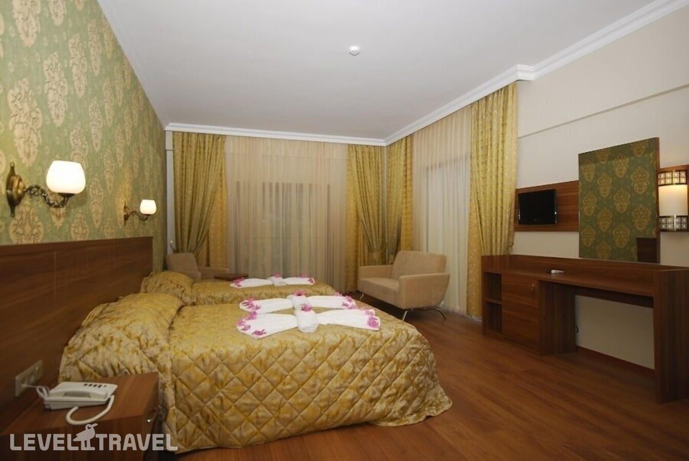 фотографии номера Стандартный с балконом отеля Meril Beach Hotel Turunc (Adults Only 16+) в Турция(Турунч) - фото №4