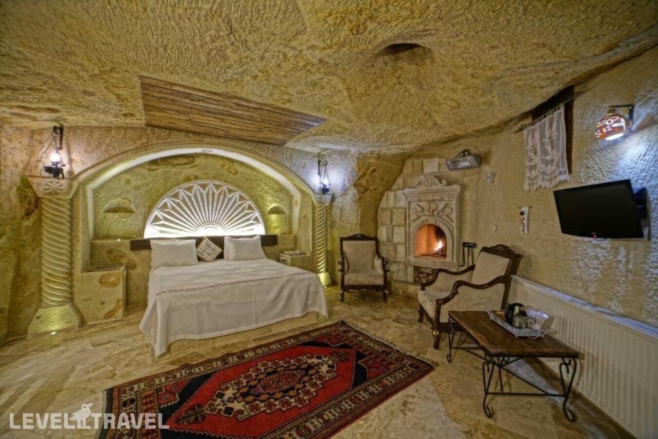 фотографии номера Люкс отеля Jerveni Cave Hotel в Турция(Ургюп) - фото №8