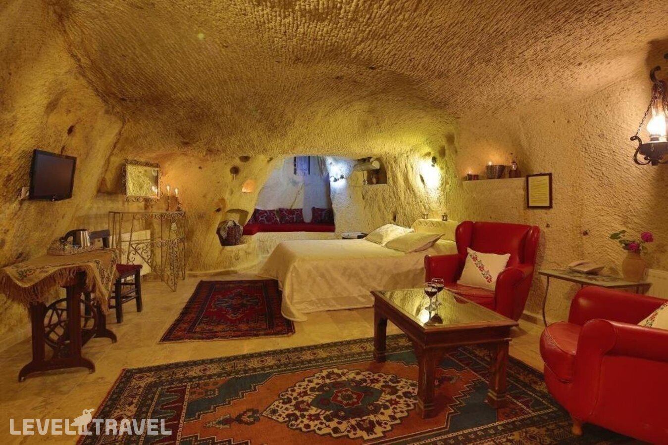 фотографии номера Люкс отеля Jerveni Cave Hotel в Турция(Ургюп) - фото №7