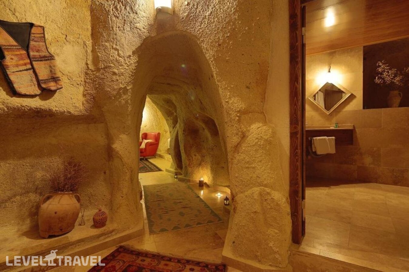 фотографии номера Люкс отеля Jerveni Cave Hotel в Турция(Ургюп) - фото №5
