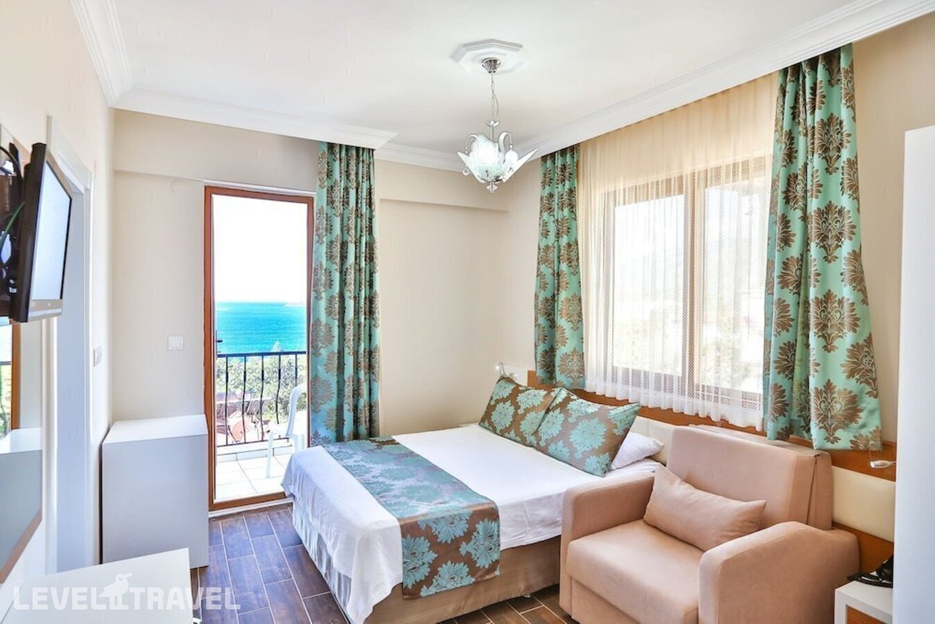 фотографии номера Стандартный с балконом отеля Hotel Kayahan в Турция(Каш) - фото №8