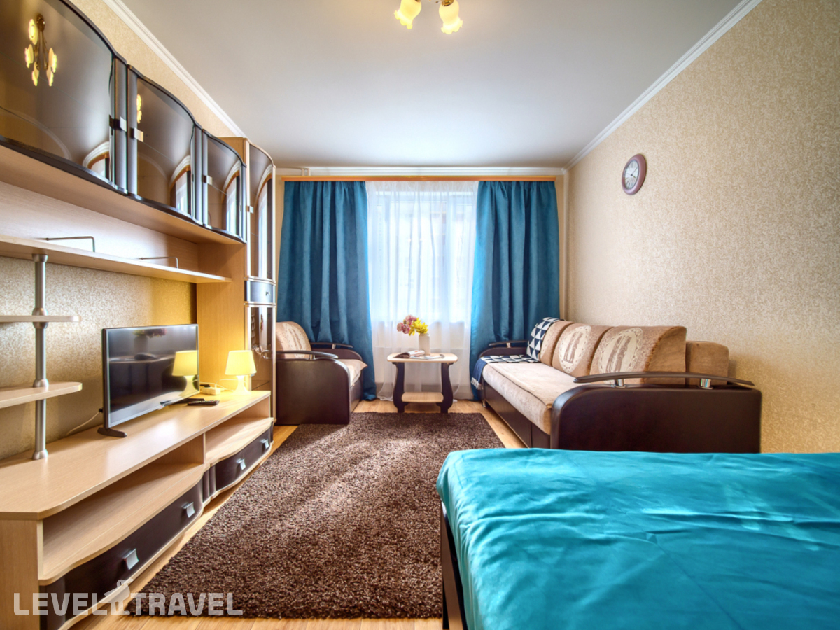 фотографии номера Апартаменты с балконом отеля Апартаменты KvartalApartments Белозерская 3 в Россия(Сормовский район) - фото №1