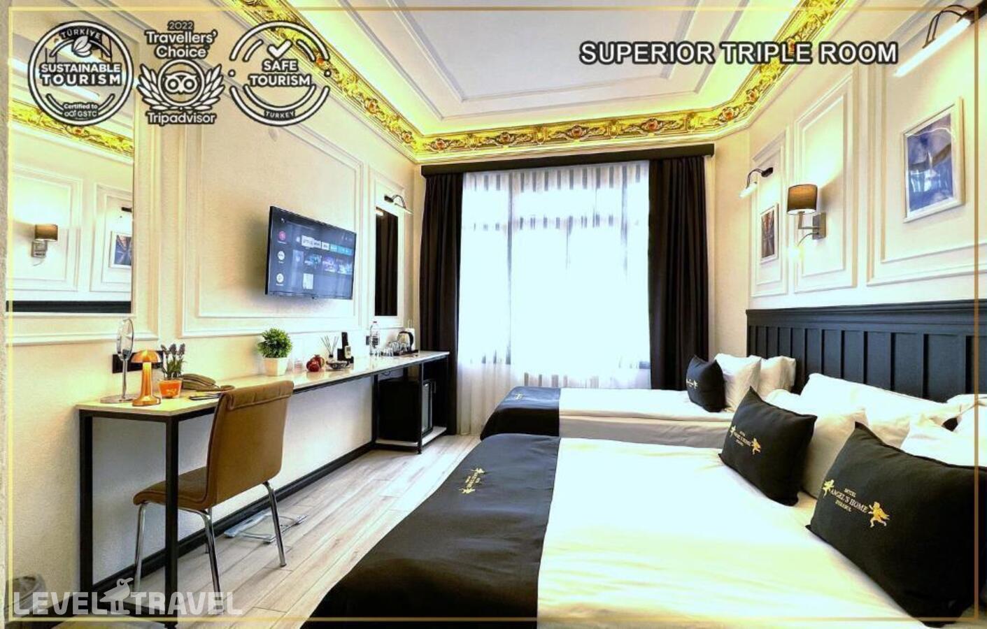 фотографии номера Трехместный улучшенный отеля Angel's Home Hotel в Турция(Султанахмет) - фото №8