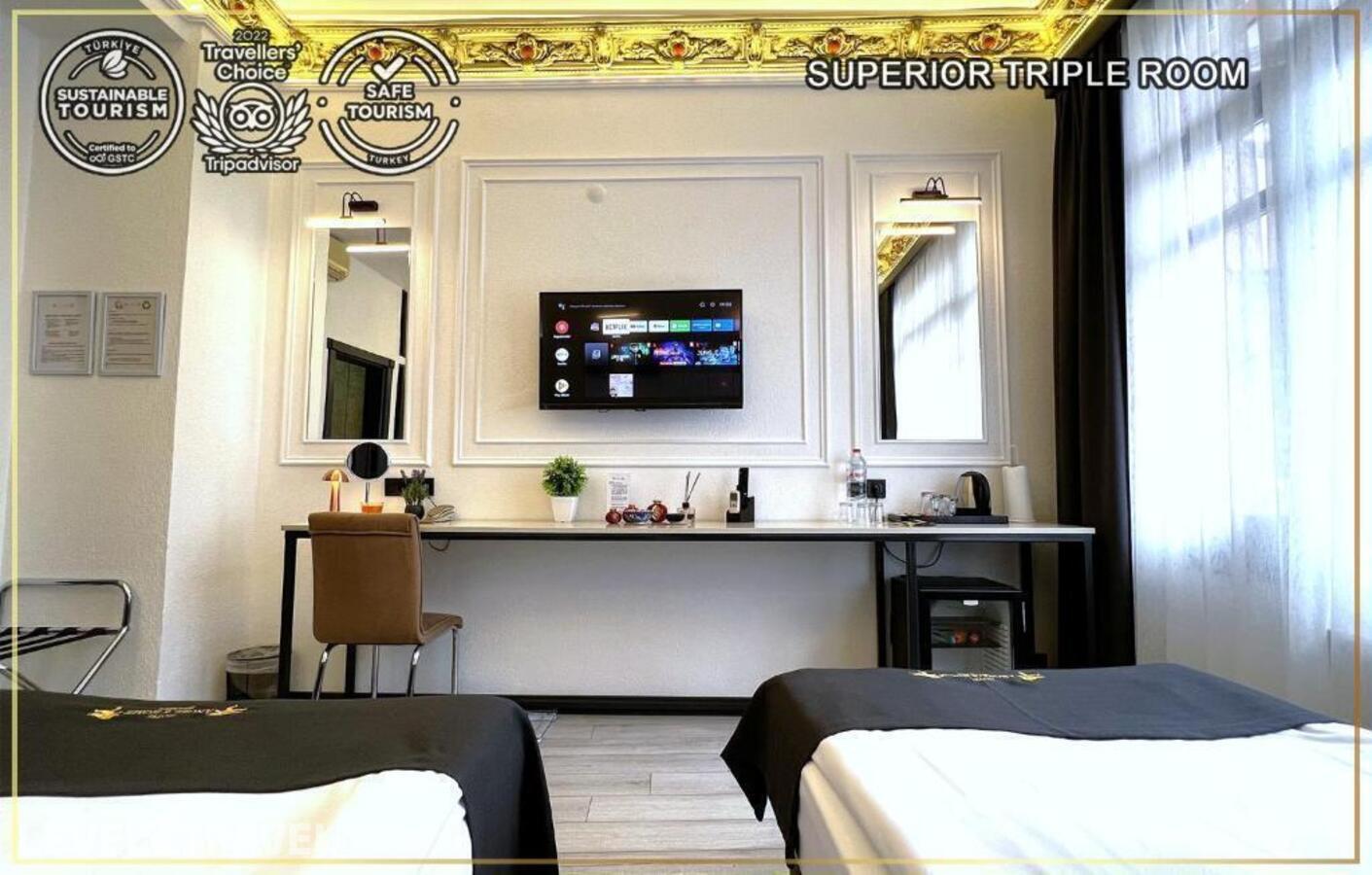 фотографии номера Трехместный улучшенный отеля Angel's Home Hotel в Турция(Султанахмет) - фото №12