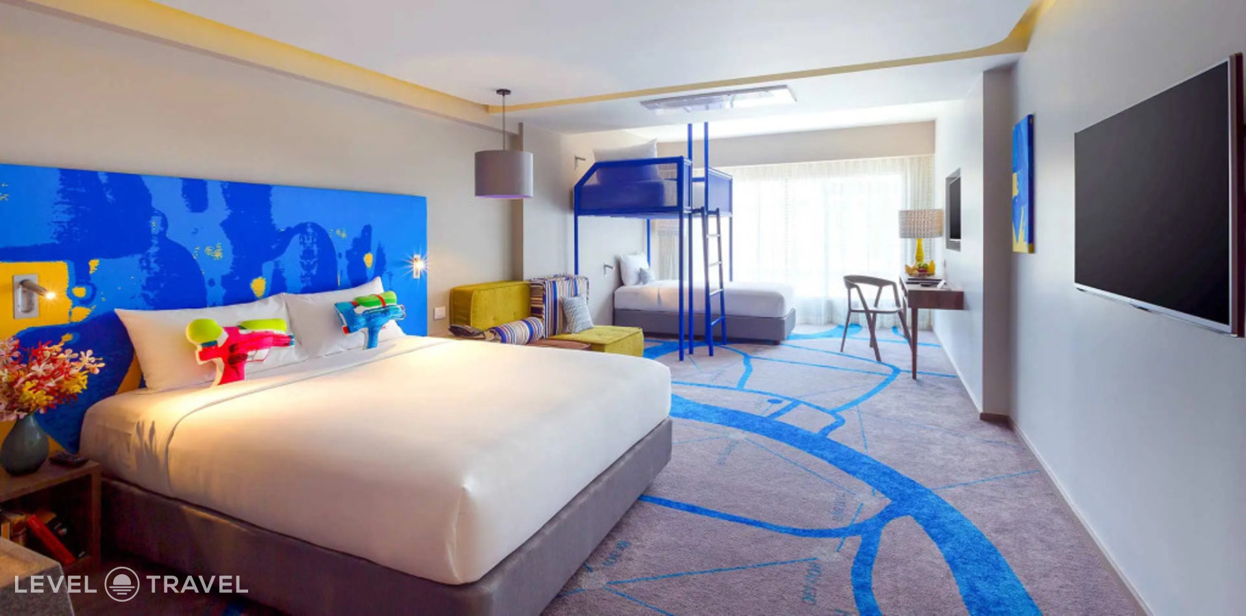 фотографии номера Семейный номер отеля ibis Styles Bangkok Khaosan Viengtai в Таиланд(Бангкок) - фото №4