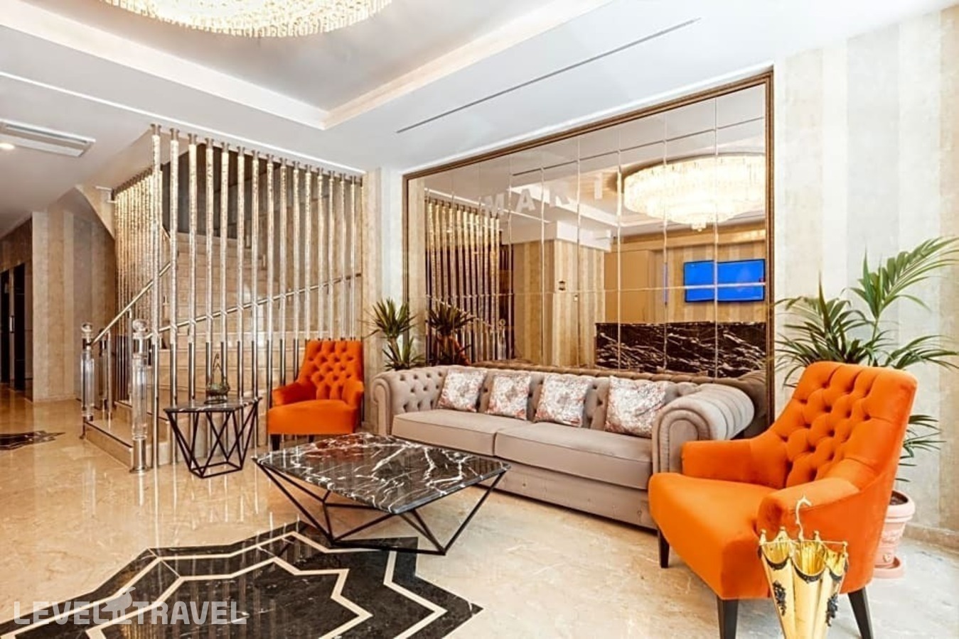 фотографии номера Трехместный номер отеля Mari Suites Hotel в Турция(Кягытхане) - фото №12