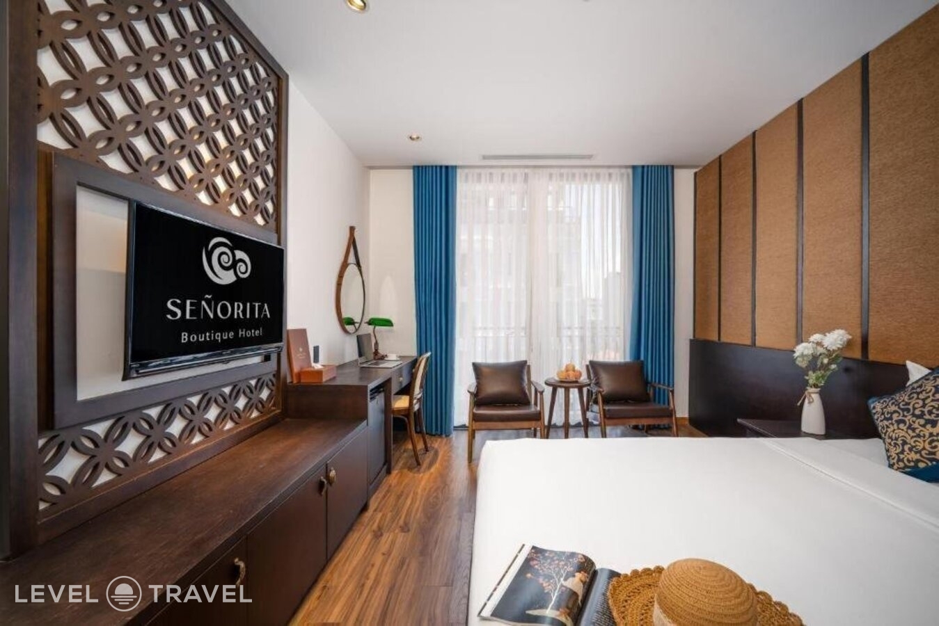 фотографии номера Делюкс с балконом отеля Senorita Boutique Hotel в Вьетнам(Дананг) - фото №2
