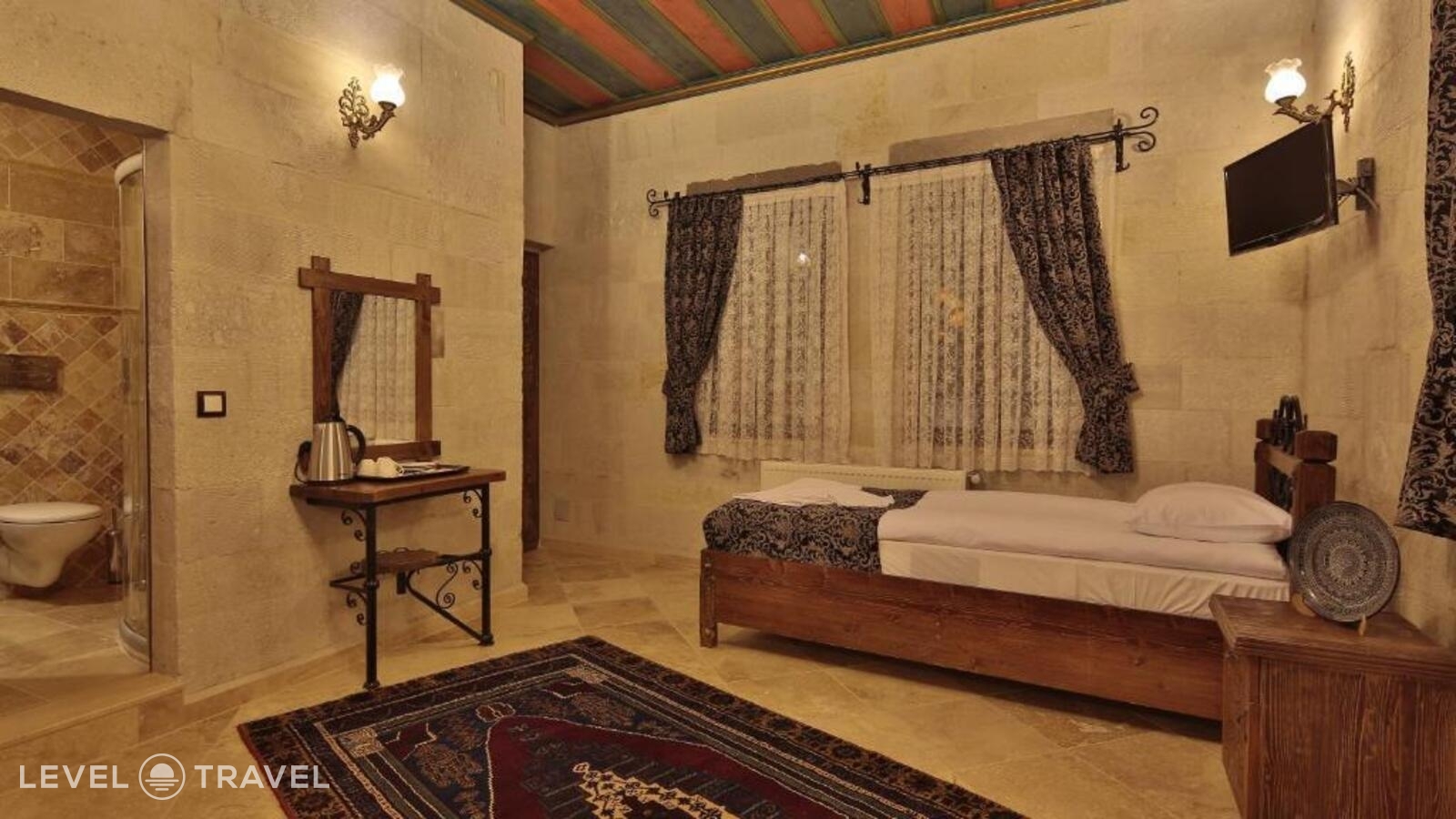 фотографии номера Трехместный номер отеля Cappadocia Cave Land Hotel в Турция(Гёреме) - фото №6