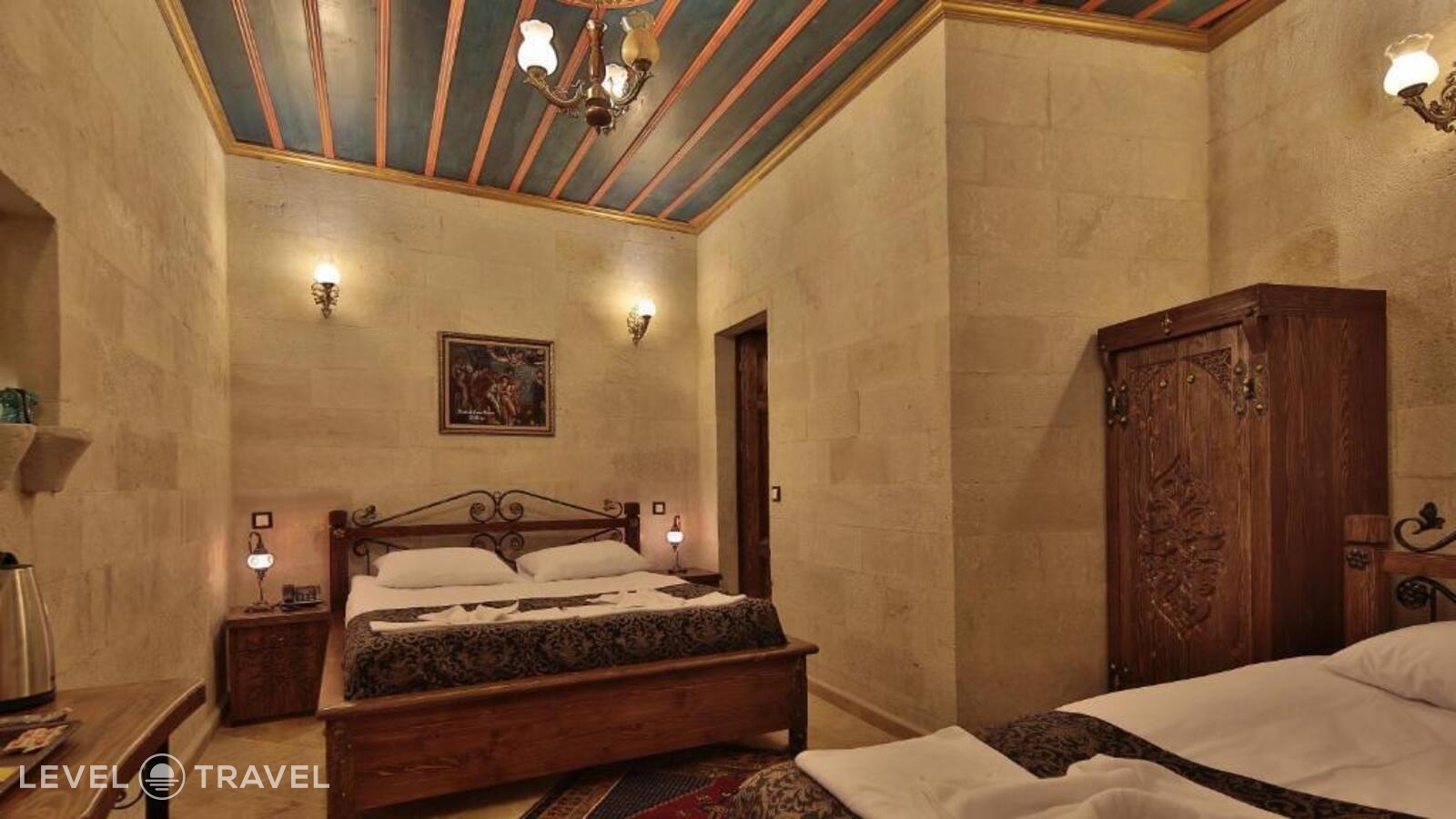 фотографии номера Трехместный номер отеля Cappadocia Cave Land Hotel в Турция(Гёреме) - фото №2