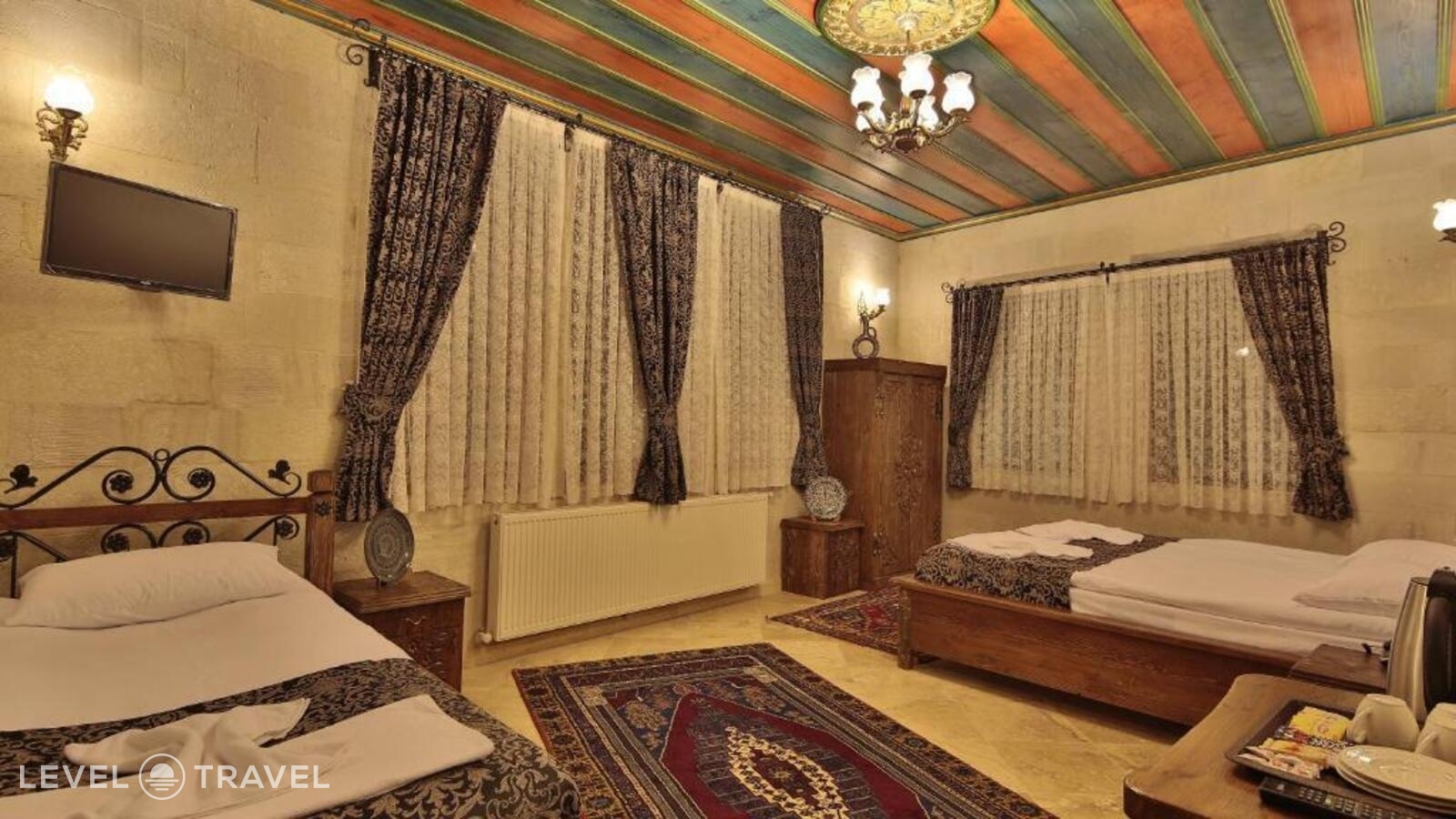 фотографии номера Трехместный номер отеля Cappadocia Cave Land Hotel в Турция(Гёреме) - фото №7