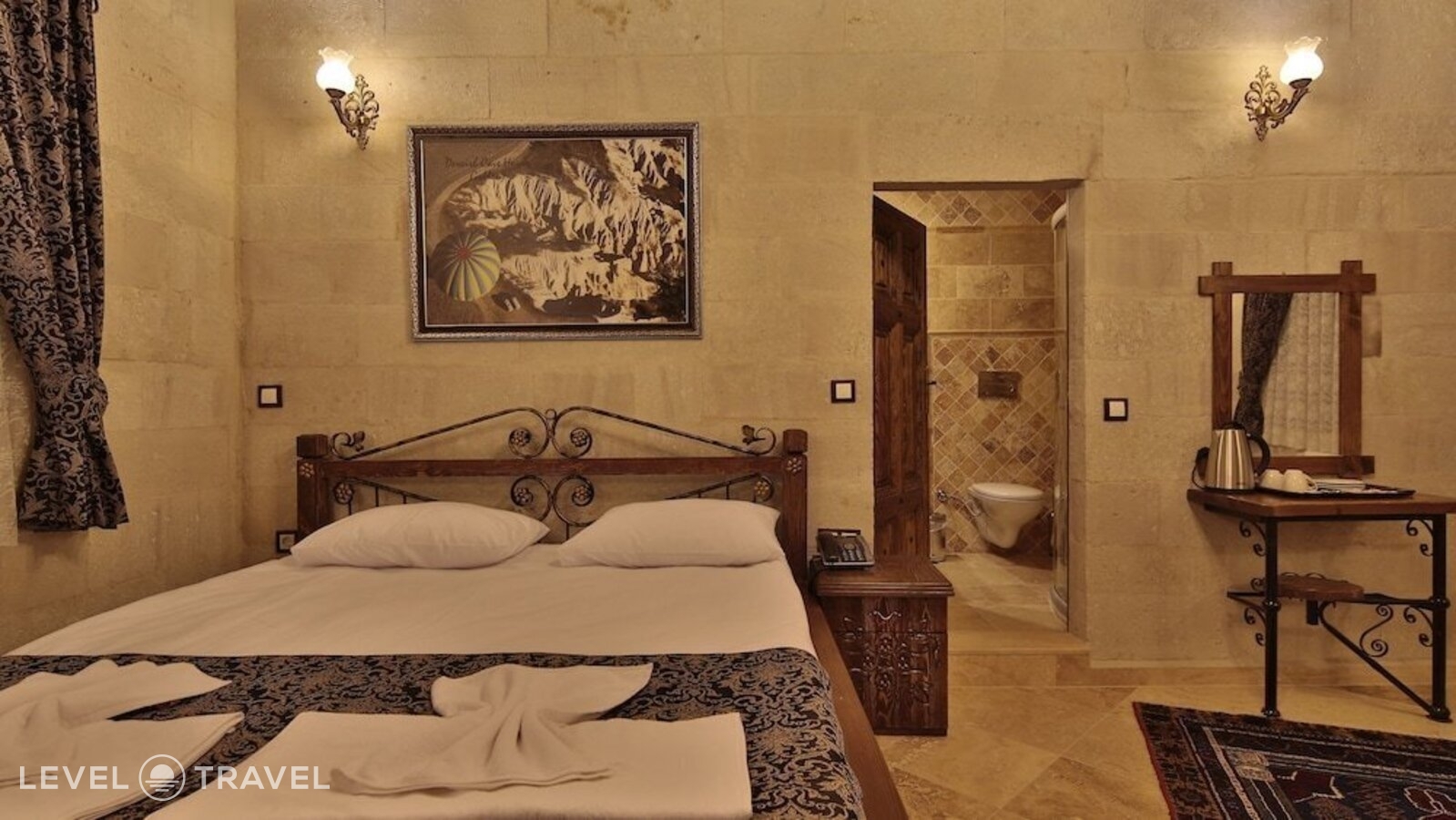 фотографии номера Трехместный делюкс отеля Cappadocia Cave Land Hotel в Турция(Гёреме) - фото №4