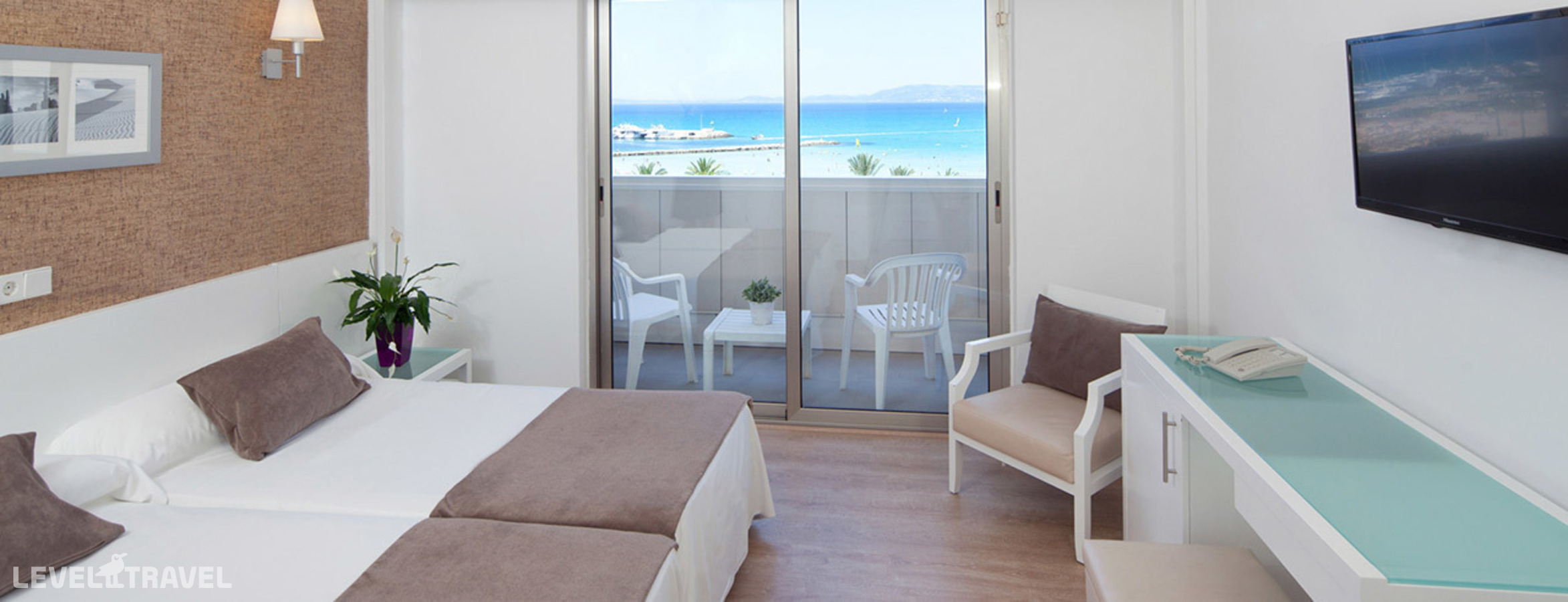 фотографии номера Стандартный с видом на море отеля Whala! Beach Hotel в Испания(Эль-Ареналь) - фото №2